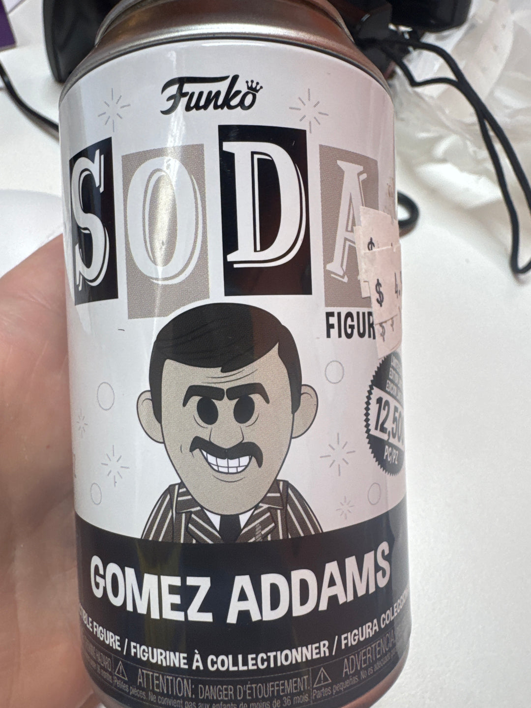 Funko Soda - The Addams Family - Gomez Addams - Opened MD31626