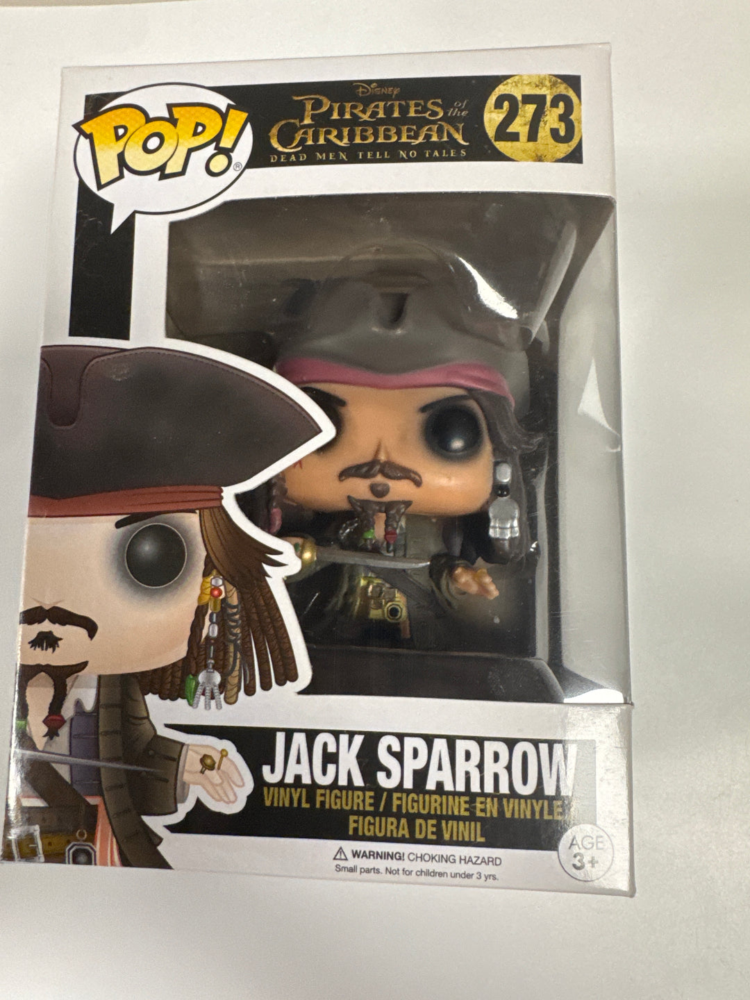 Funko Pop! Jack Sparrow #273 Disney Pirates of the Caribbean FP81026