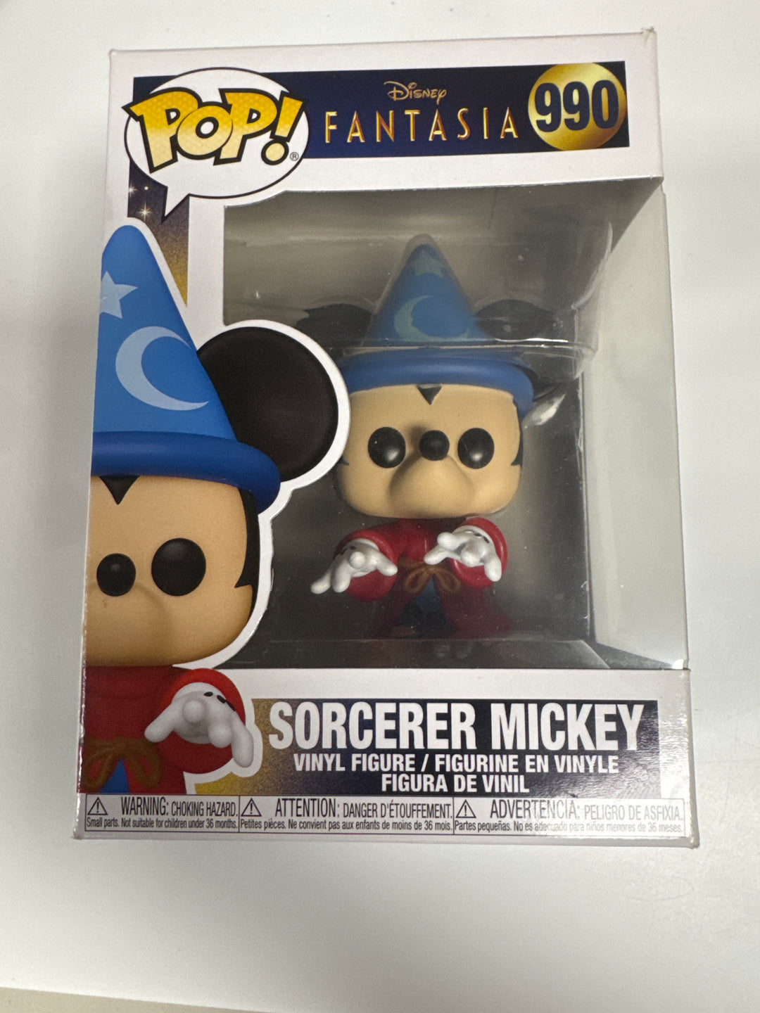 Funko Pop! Sorcerer Mickey #990 Disney Fantasia FP73026