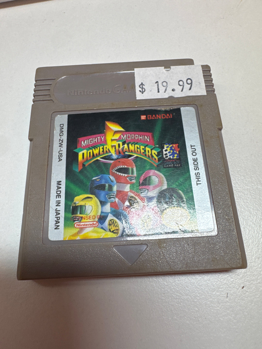 Mighty Morphin Power Rangers - Game Boy GB NI41326