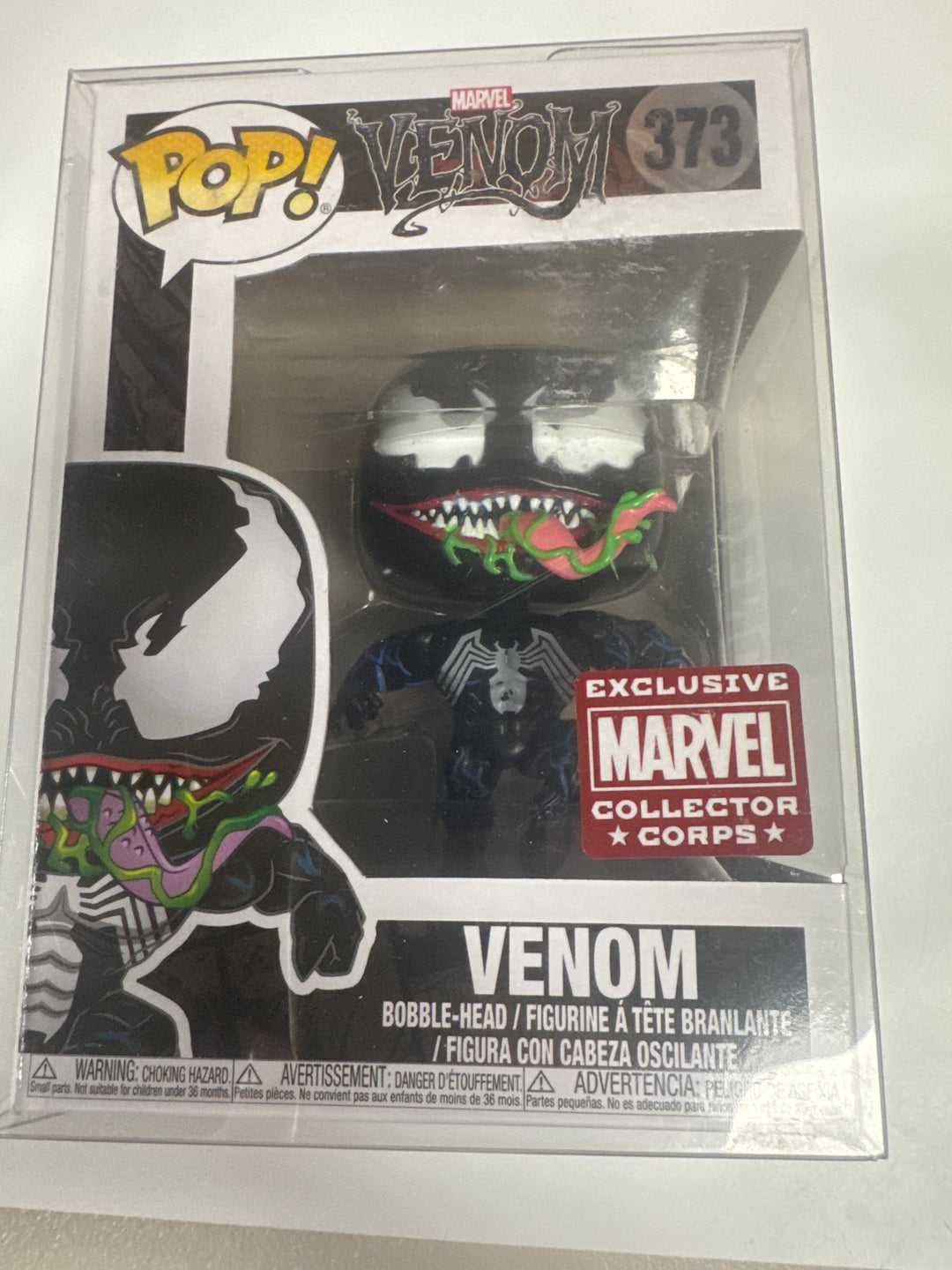 Funko Pop! Venom #373 Collector Corps Marvel Venom FP73036