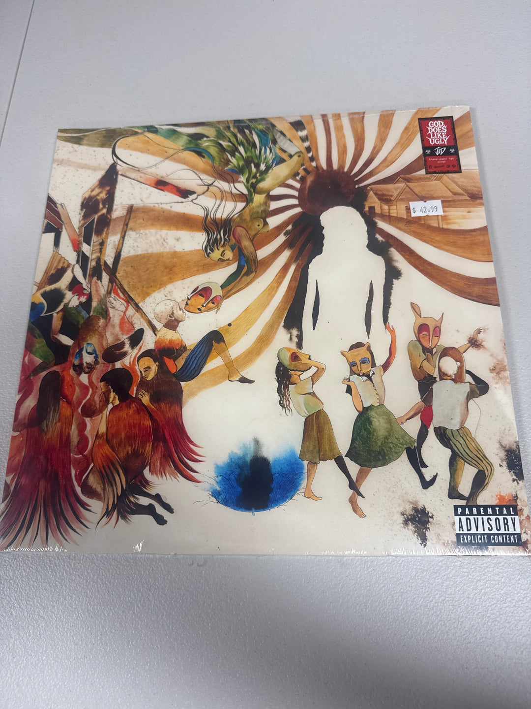 JID - God Does Like Ugly [2LP] (Translucent Tan Vinyl) NEW Vinyl Record NVR51926