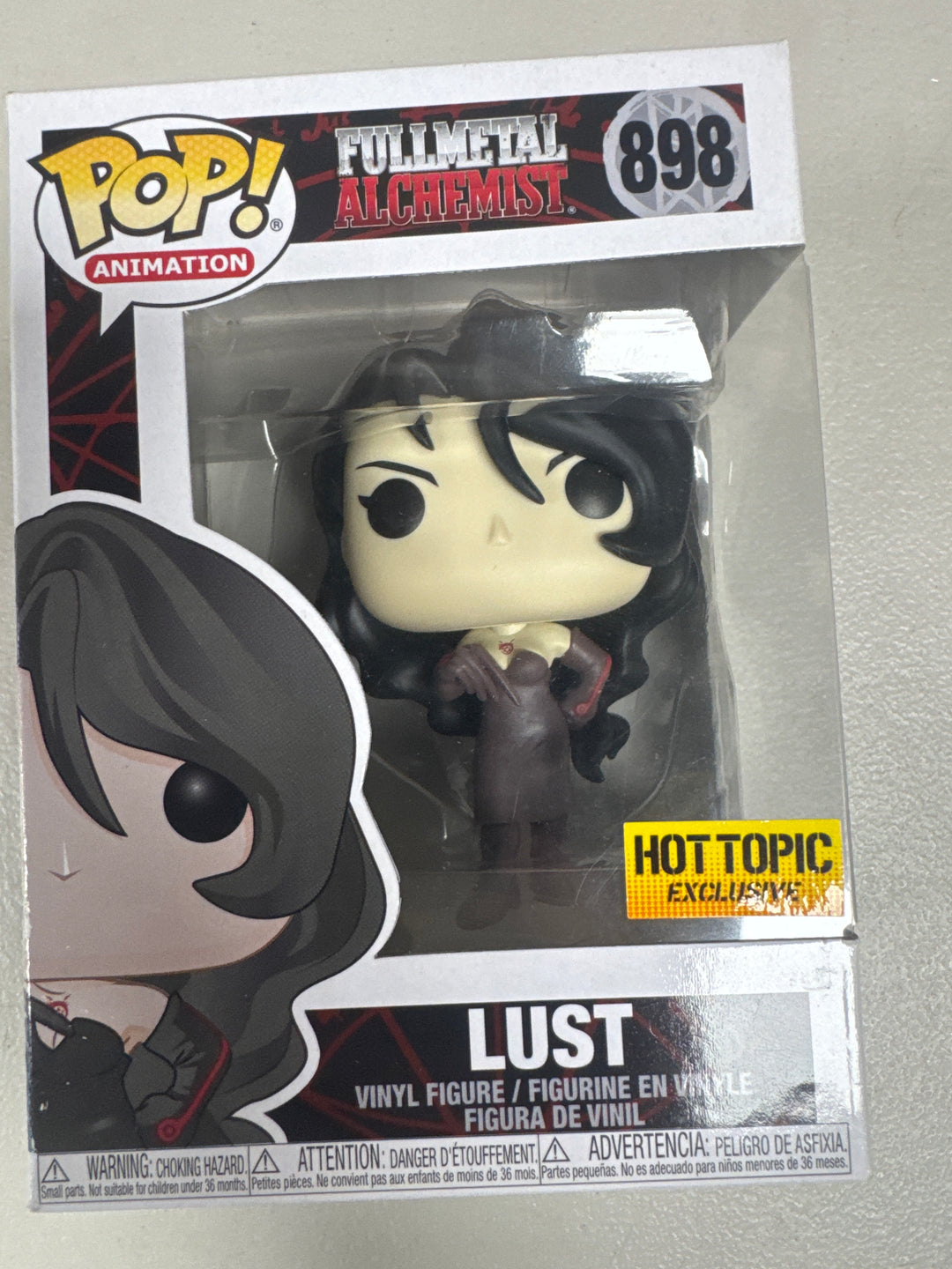 Funko Pop! Lust #898 Hot Topic Full Metal Alchemist FP92926