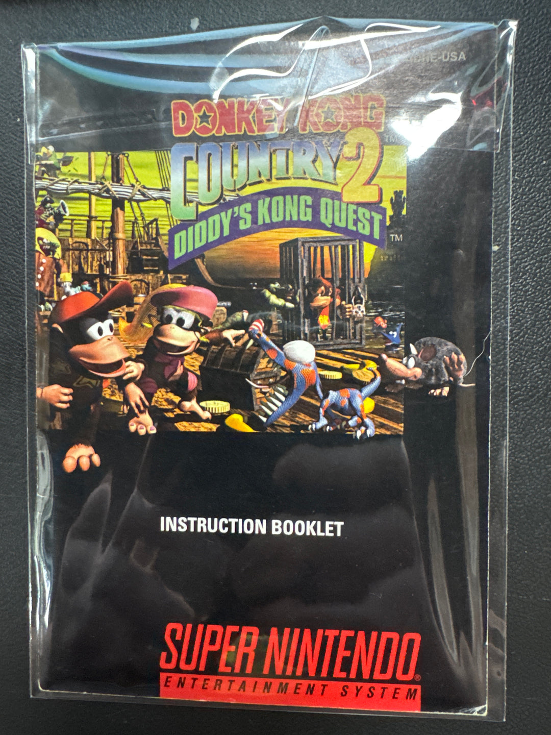 Donkey Kong Country 2 Snes Manual Only MO52626