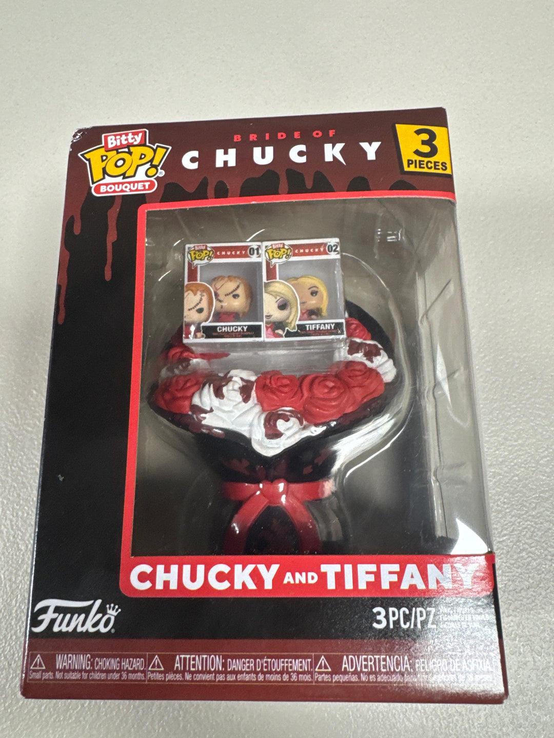 Funko Pop!  Bitty Pop Bouquet: Chucky and Tiffany Bride of Chucky FP6426