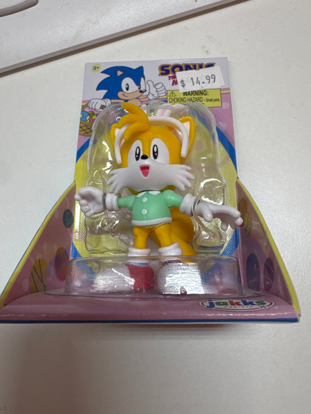 Sonic The Hedgehog Easter Tails 2.5-Inch Mini Figure MD42826