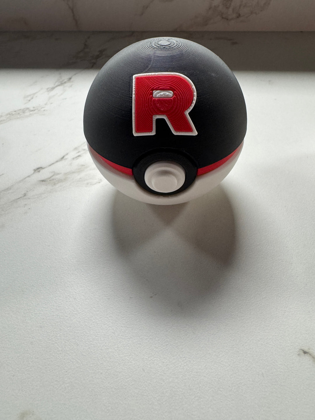 3D Printed Team Rocket Ball With Clicker