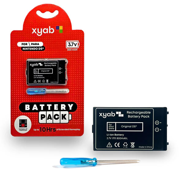 Replacement Rechargeable Battery Pack for Original Nintendo DS XYAB NA4726
