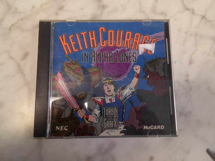 Keith Courage in Alpha Zones TurboGrafx 16, 1989