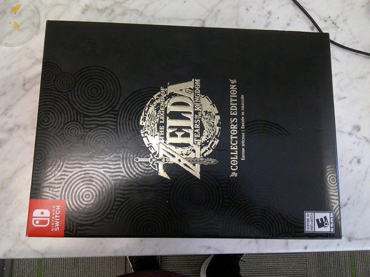 Legend of Zelda Tears of the Kingdom Collectors Edition No Game no steelbook