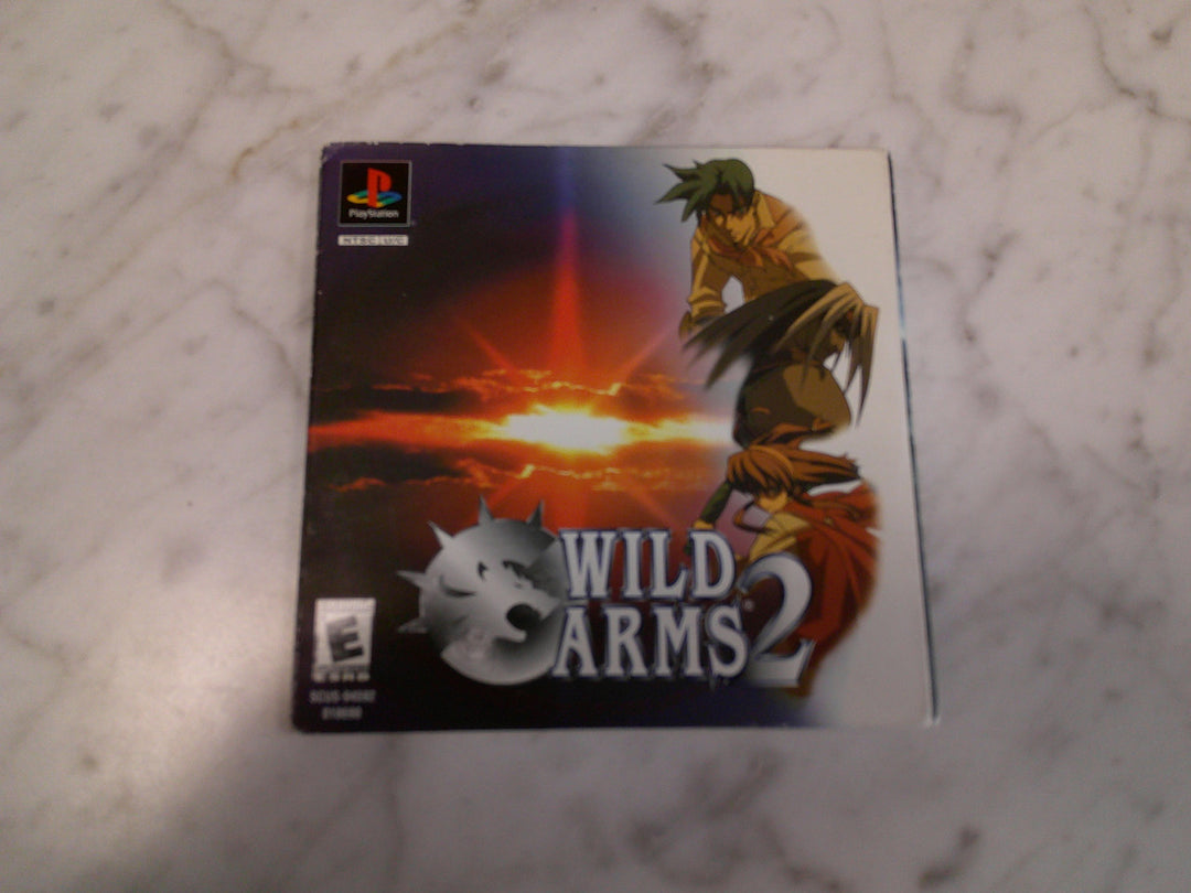 Wild Arms 2 PlayStation 1 PS1 PlayStation Underground Demo Disc in sleeve