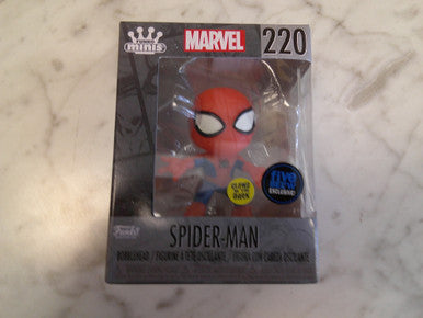 Funko Minis: Marvel - Spider-Man (Glow) Five Below #220