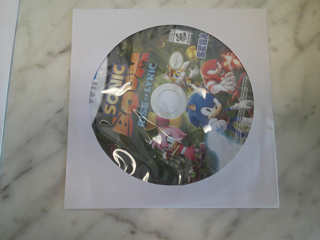 Sonic Boom Wii U Disc Only