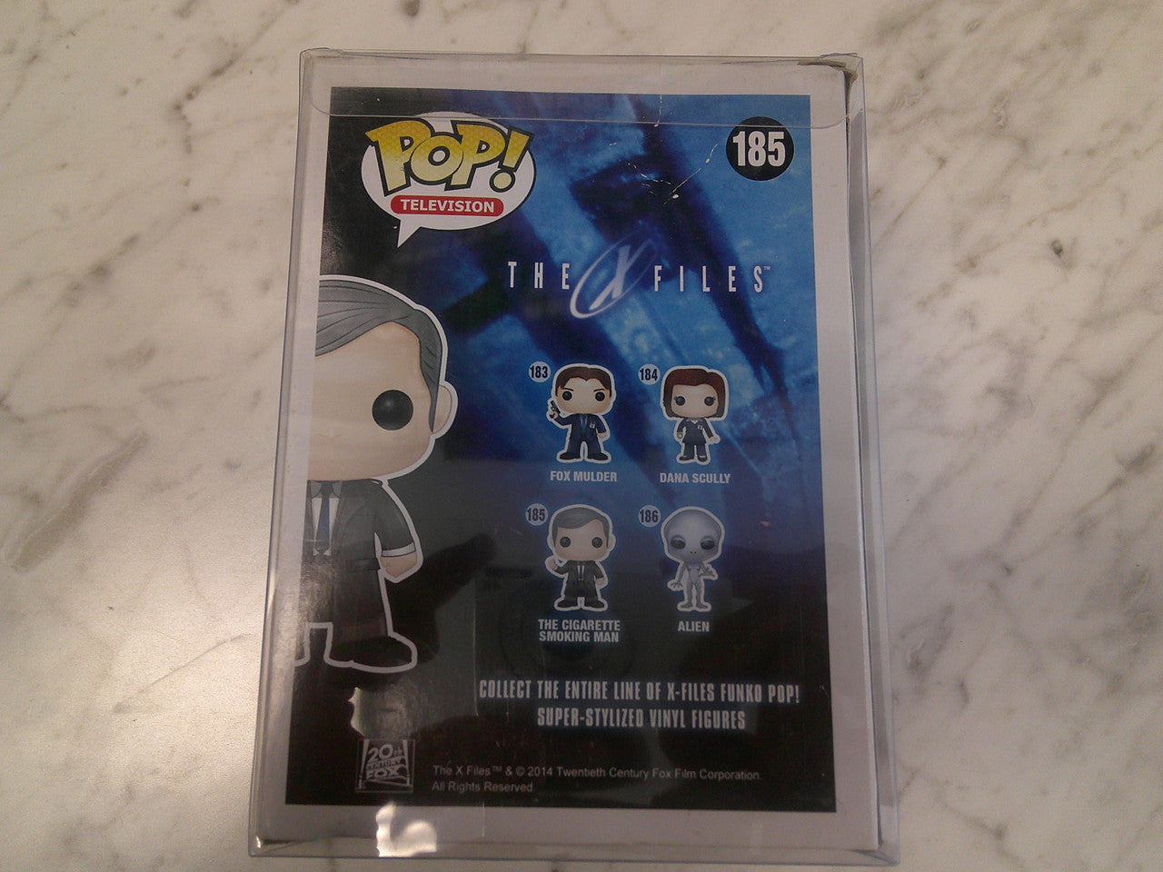 Funko Pop! The Smoking Man #185, on sale Alien #186, The X-Files, Bundle, Vaulted