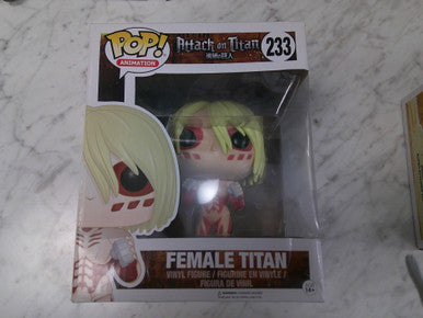 Funko POP! #233 Attack on Titan Female Titan 6" Action Figure