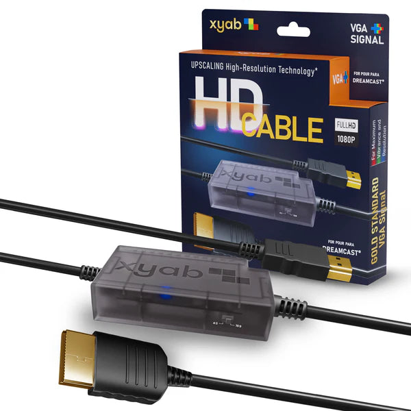 HDMI HD Cable for Sega Dreamcast (VGA Signal to HDMI) XYAB New   NA4326