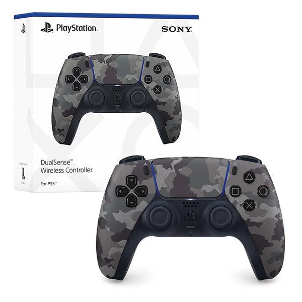 Official Sony DualSense Controller for PS5 - Gray Camouflage (New)