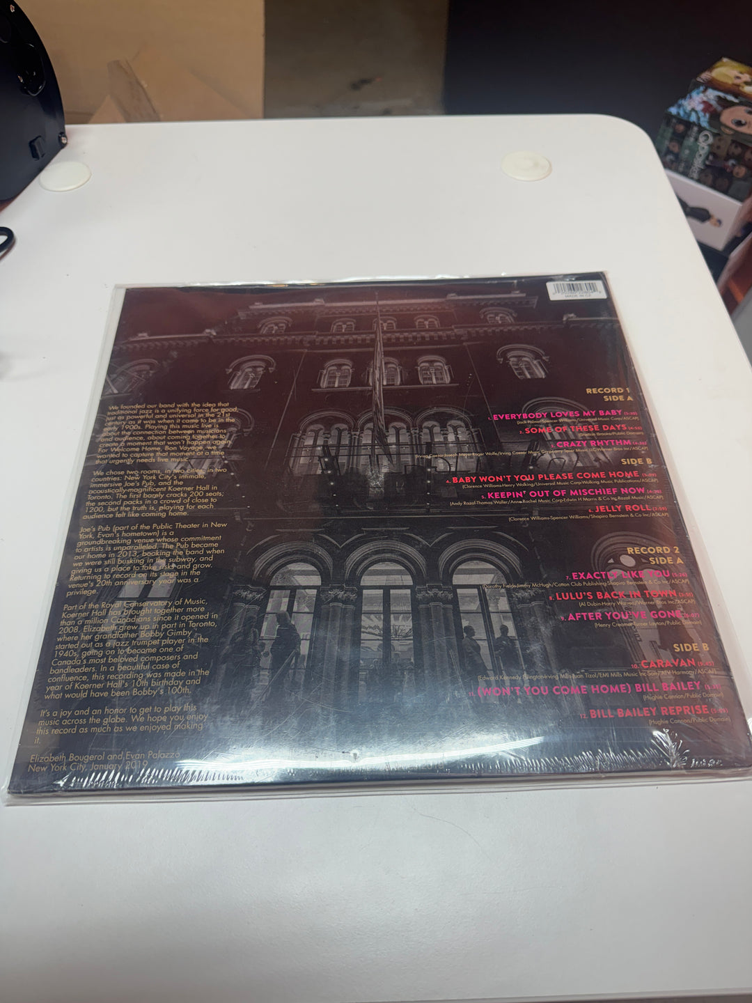 The Hot Sardines - Welcome Home Bon Voyage (M Condition) Vinyl Record Sealed   NR32026