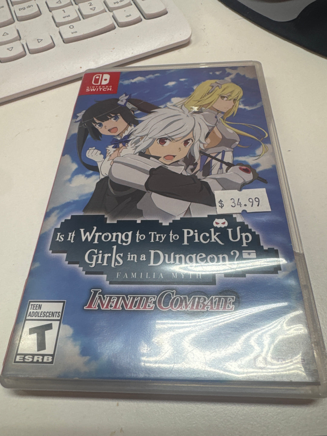 Is It Wrong to Try to Pick Up Girls in A Dungeon: Infinite Combat - Nintendo Switch - DS42726