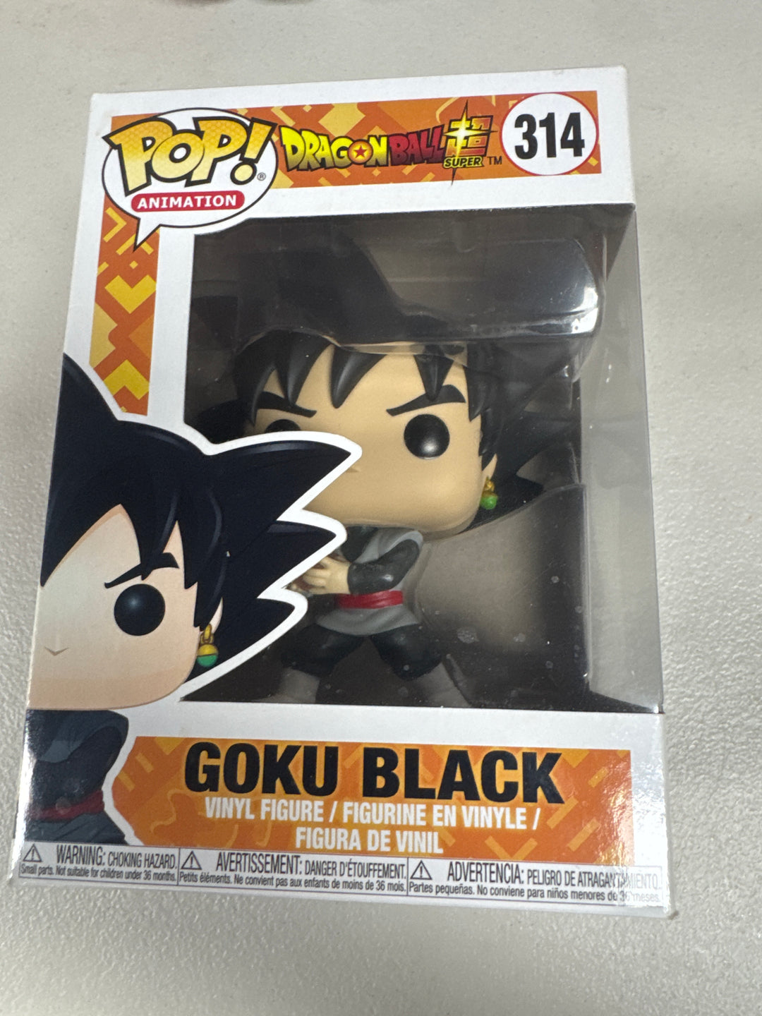 Funko Pop! Goku Black #314 Dragon Ball Super  FP83126