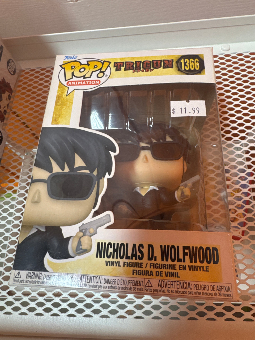 Funko Pop! Nicholas D. Wolfwood #1366 - Trigun FP4726