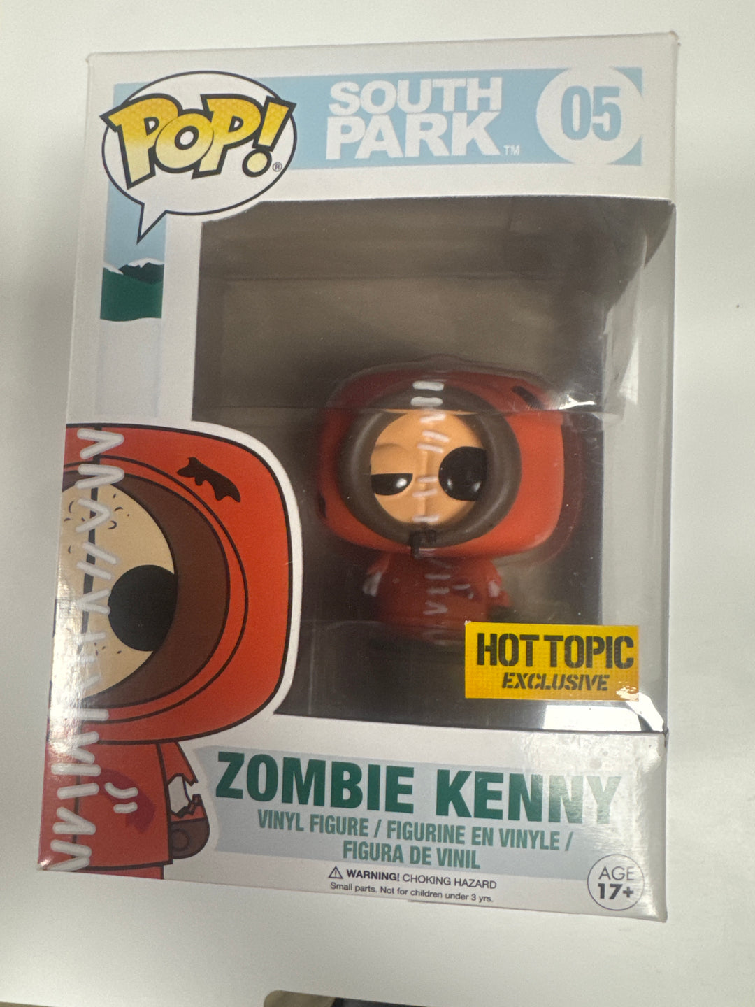 Funko Pop! Zombie Kenny #05 hot Topic South Park FP81126