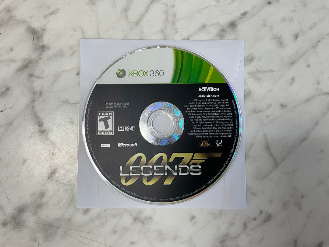 007 Legends DISC ONLY - Xbox 360 DI92426