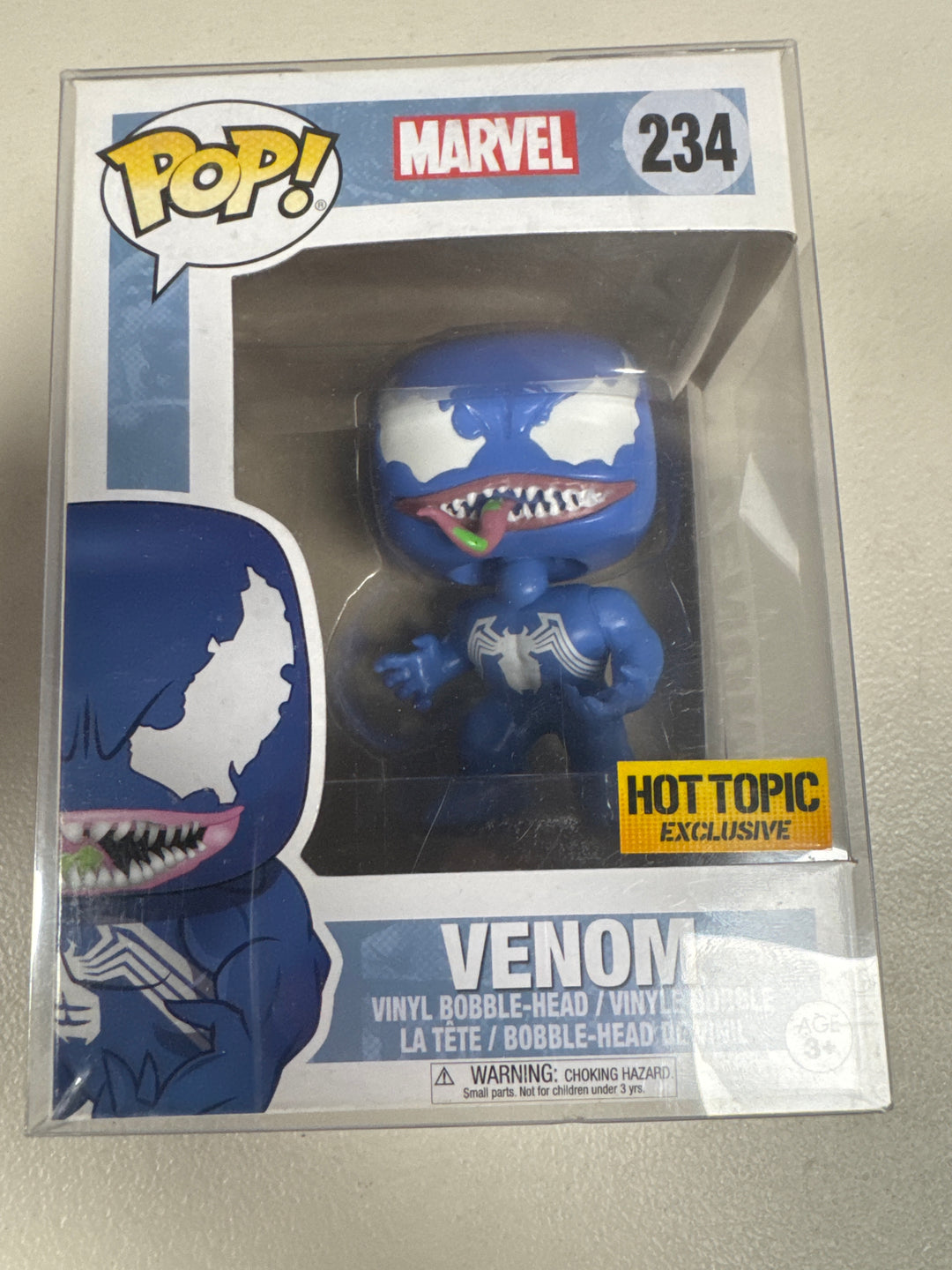 Funko Pop! Venom (Blue) #234 Hot Topic Marvel FP72426
