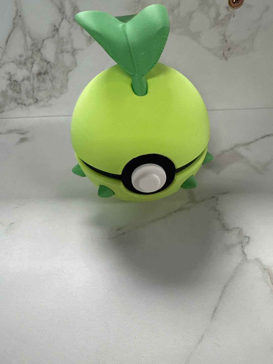3D Printed Chikorita Character Ball