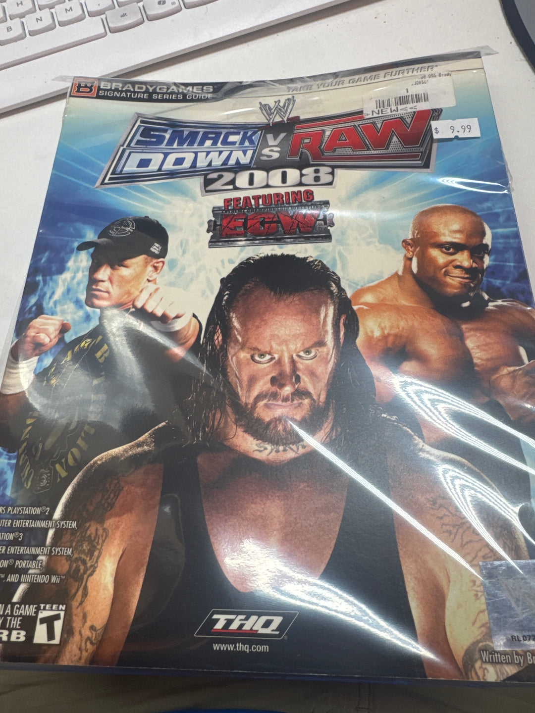 WWE Smackdown VS Raw 2008 (Brady) Strategy Guide ST5126