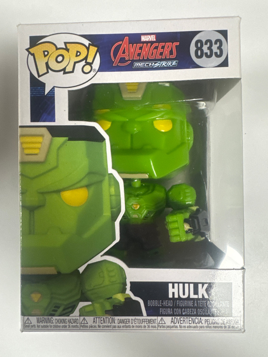 Funko Pop! Hulk #833 Marvel Avengers Mechstrike  FP81126