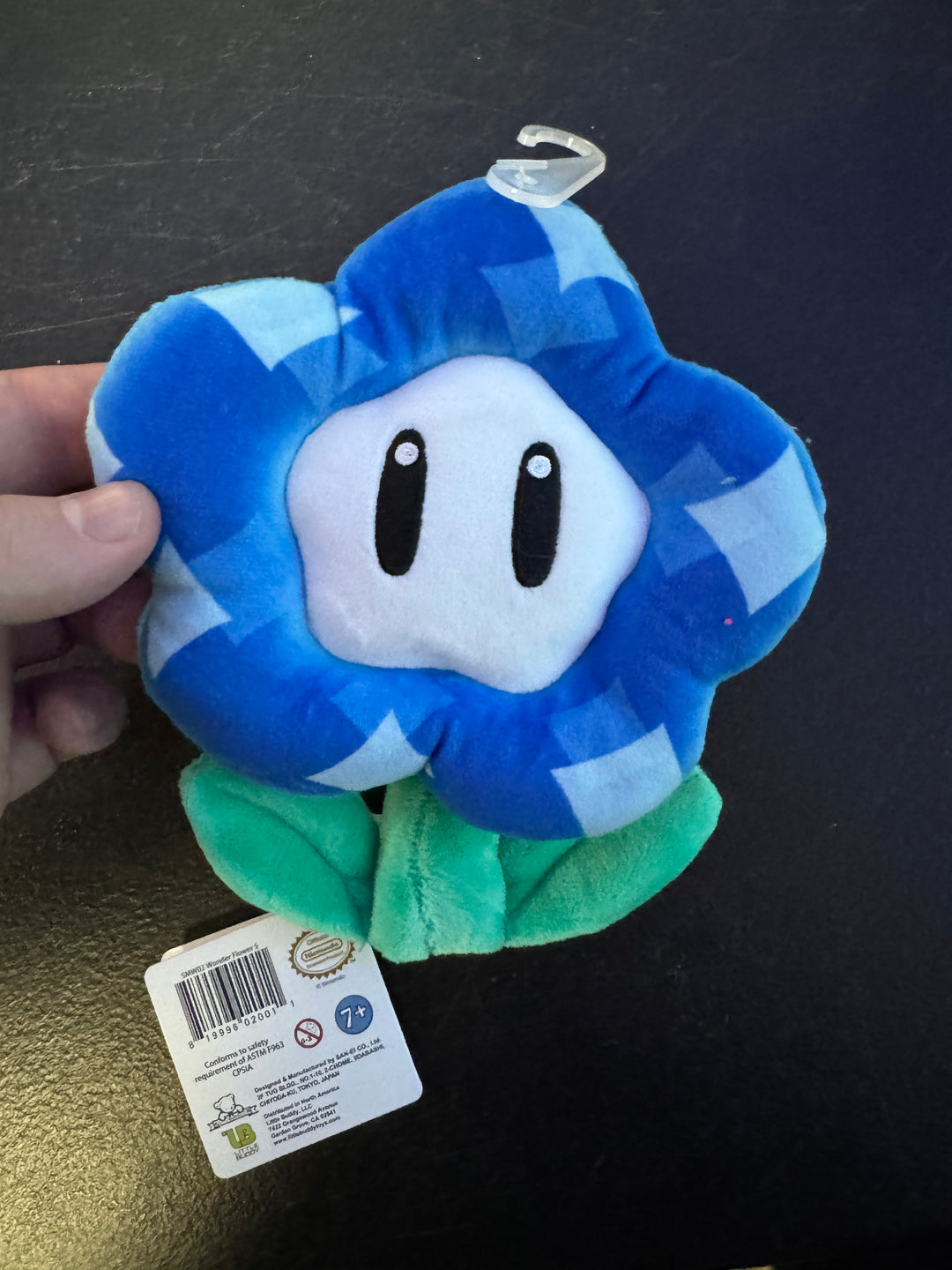 Little Buddy Super Mario Wonder Flower (Blue) Plush MD111425