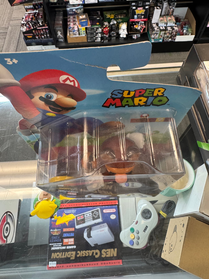 New - TANOOKI MARIO with COIN - 4" Action Figure SUPER MARIO - Jakks 2019 36251