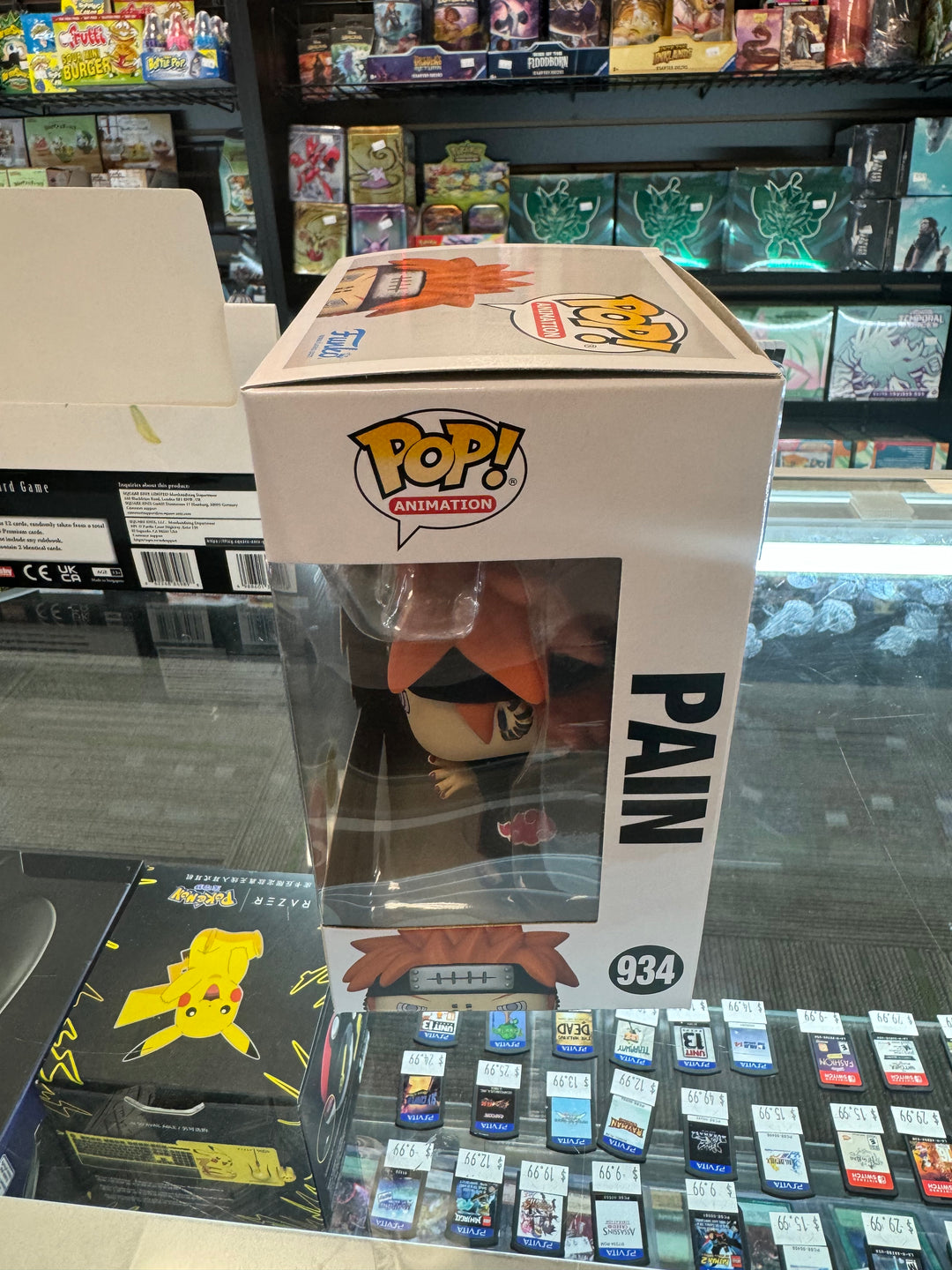 FUNKO POP! Naruto Shippuden GameStop Exclusive Pain GITD #934 mh61724