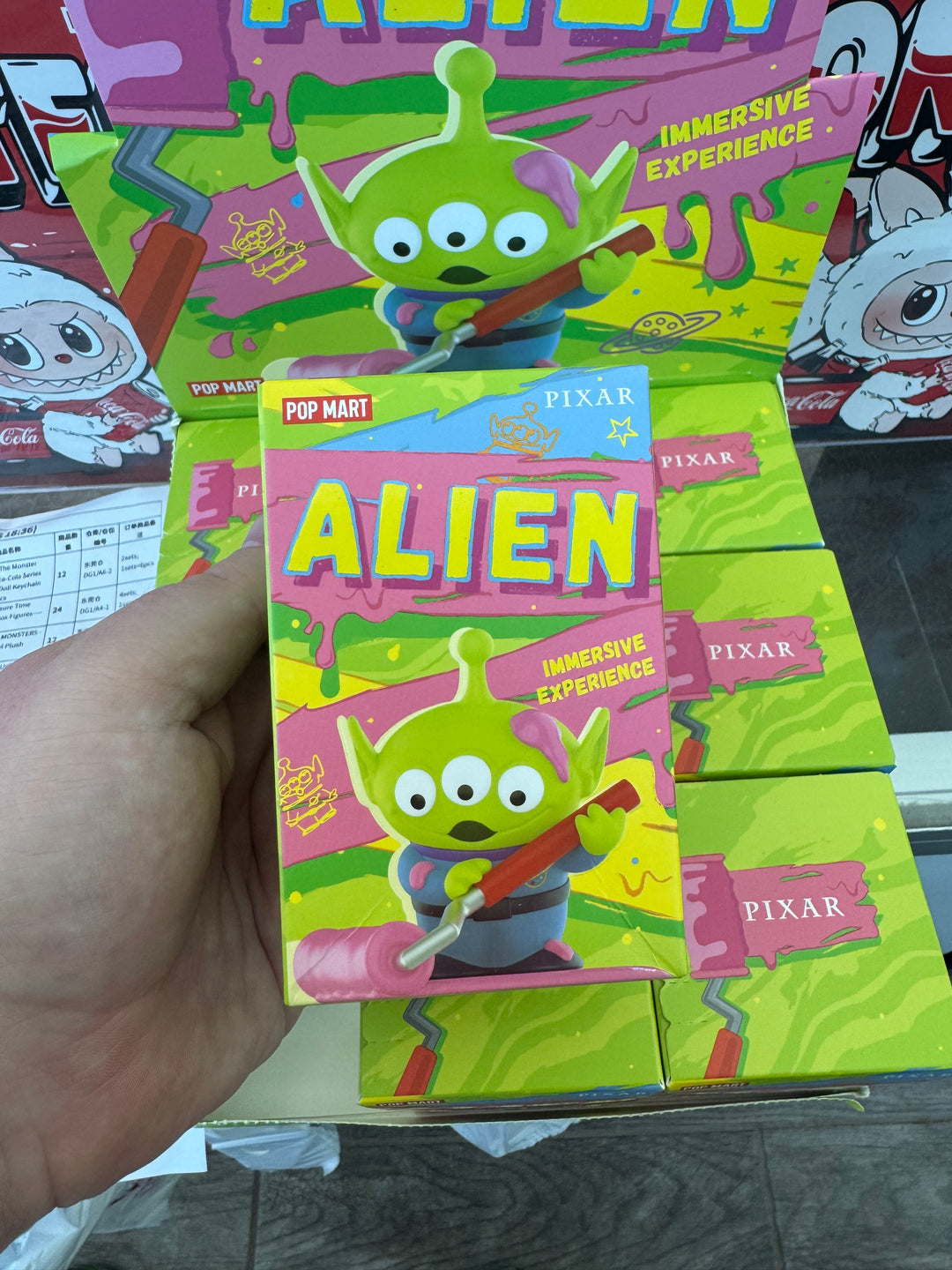 Pop Mart Disney Pixar Alien-Immersive Experience Series Blind Box  MD7425