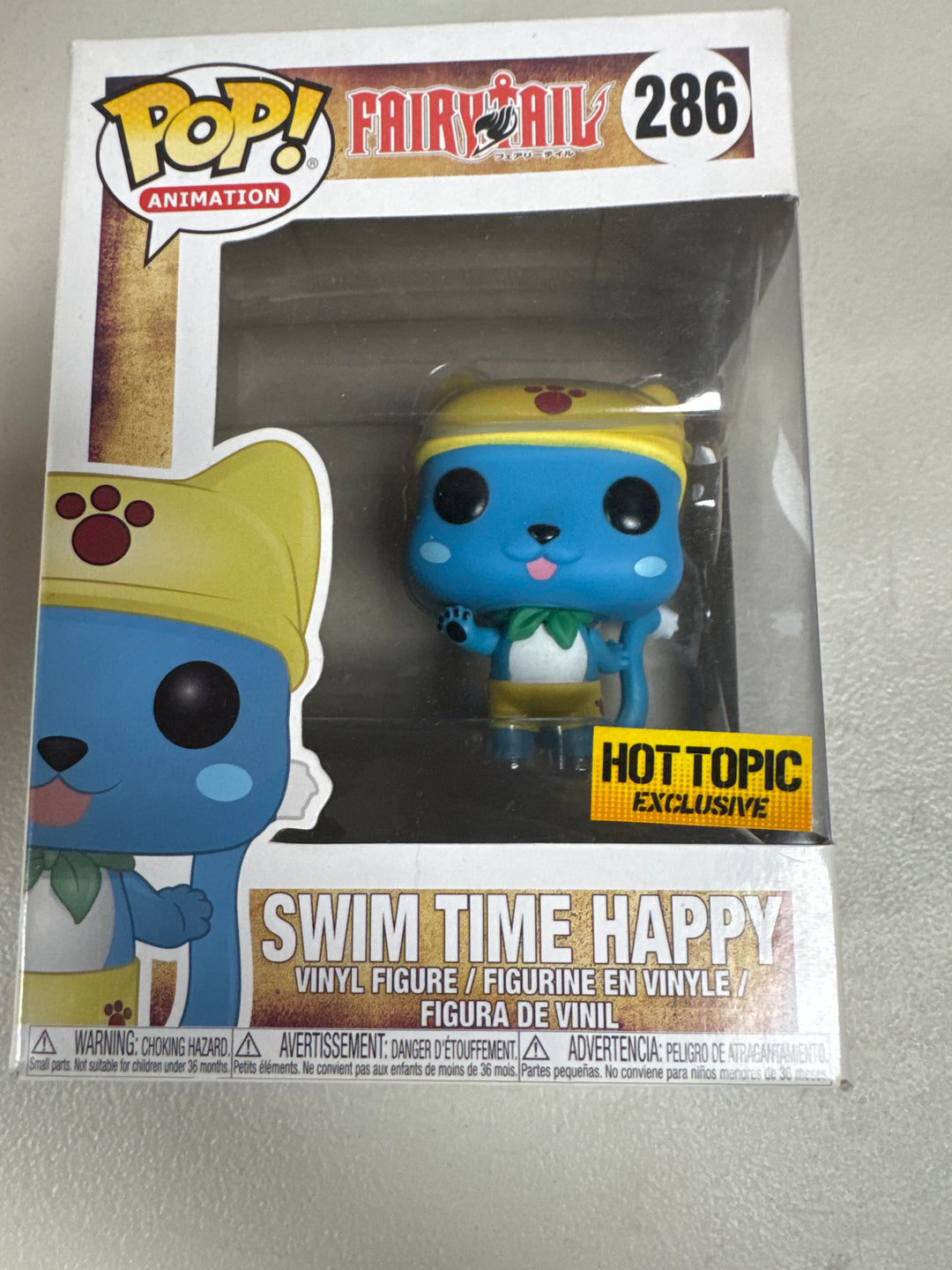 Funko Pop! Swim Time Happy #286 Hot Topic Fairy Tail FP9126