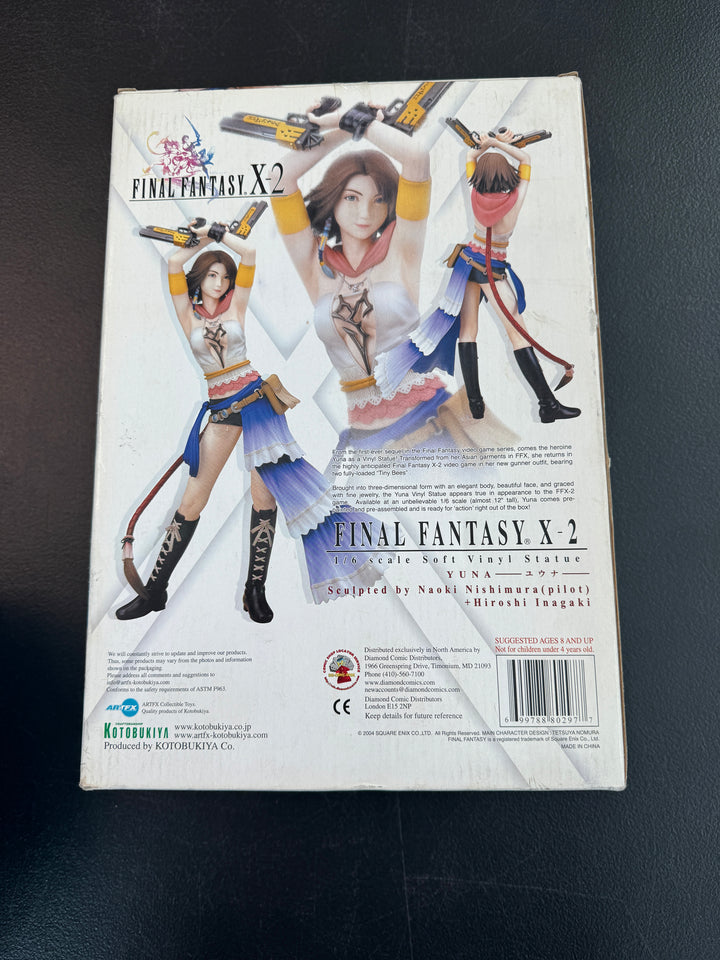 Final Fantasy X-2 1/6 scale Soft Vinyl Yuna Statue (Box Shows Wear) MD1626