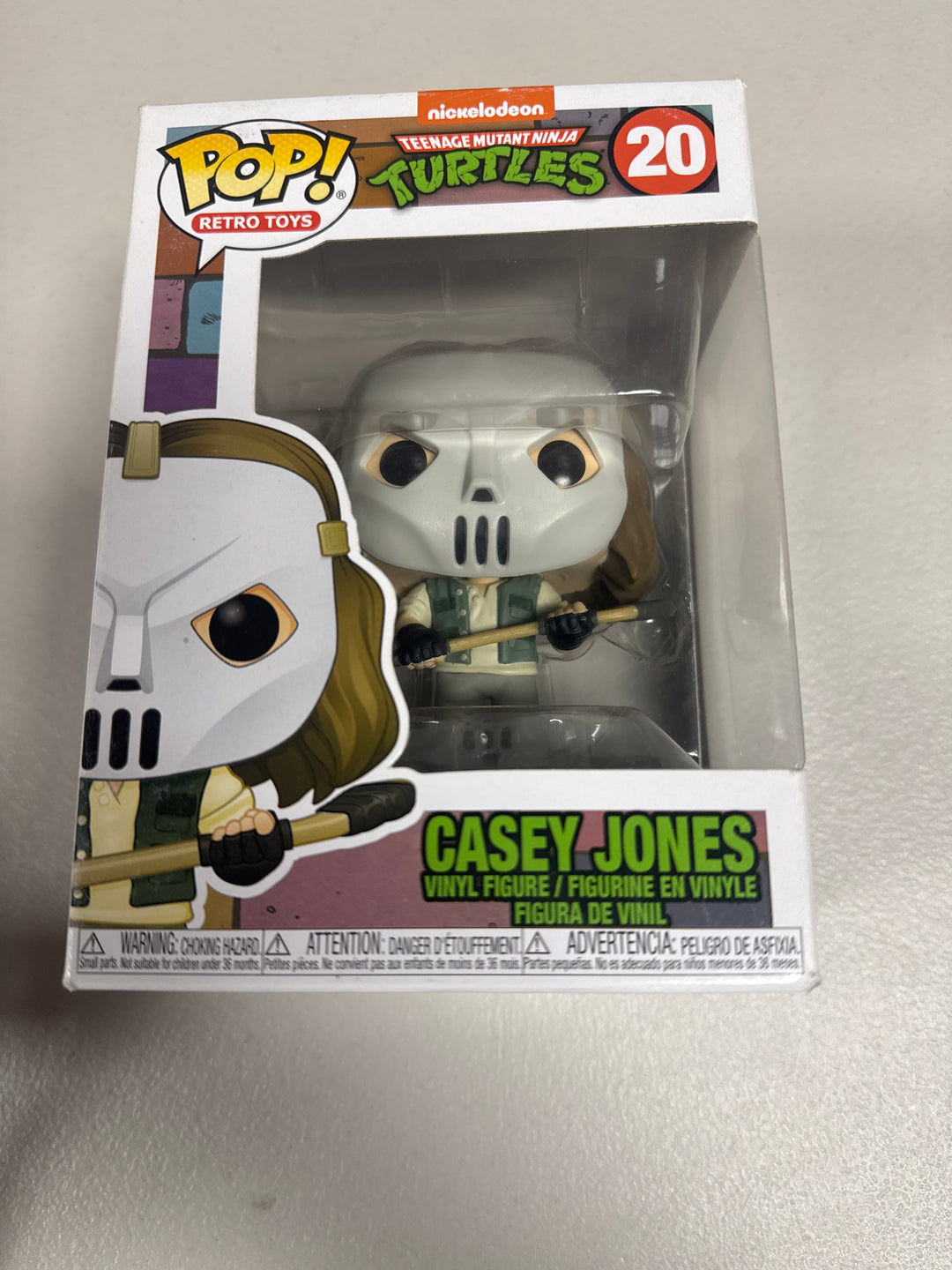 Funko Pop! Casey Jones #20 TMNT Teenage Mutant Ninja Turtles FP72826
