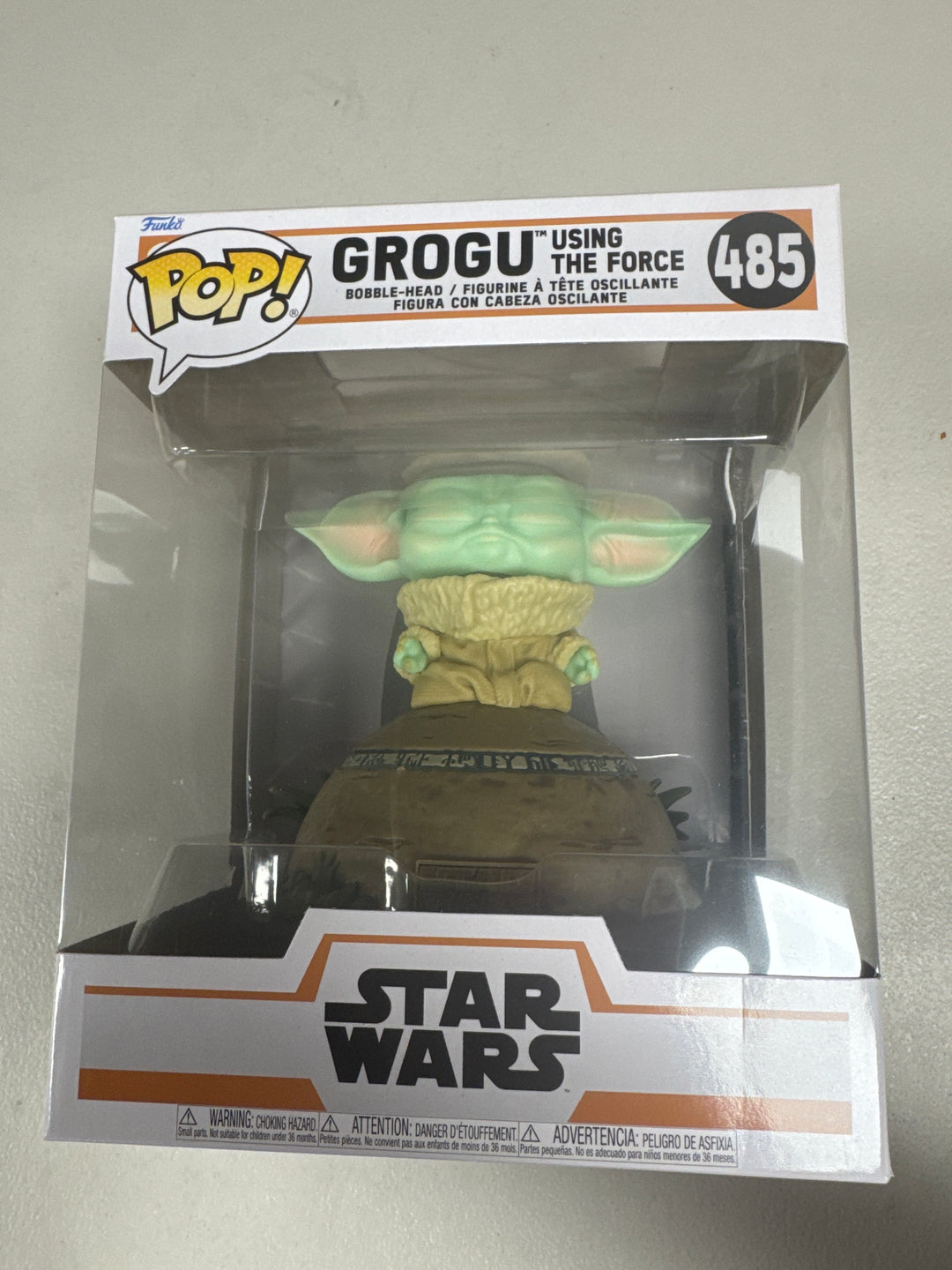 Funko Pop! Grogu (Using The Force) #485 Star Wars  FP82526