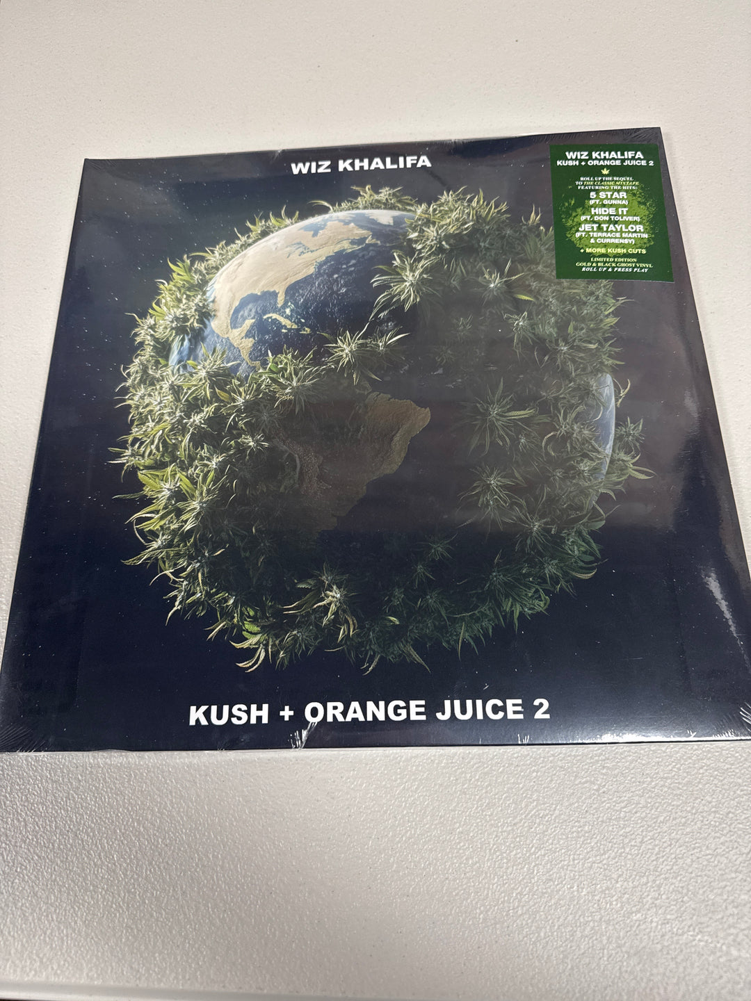 Wiz Khalifa - Kush & Orange Juice 2 [2LP] (Black/Gold Vinyl) NEW Vinyl Record NVR51926