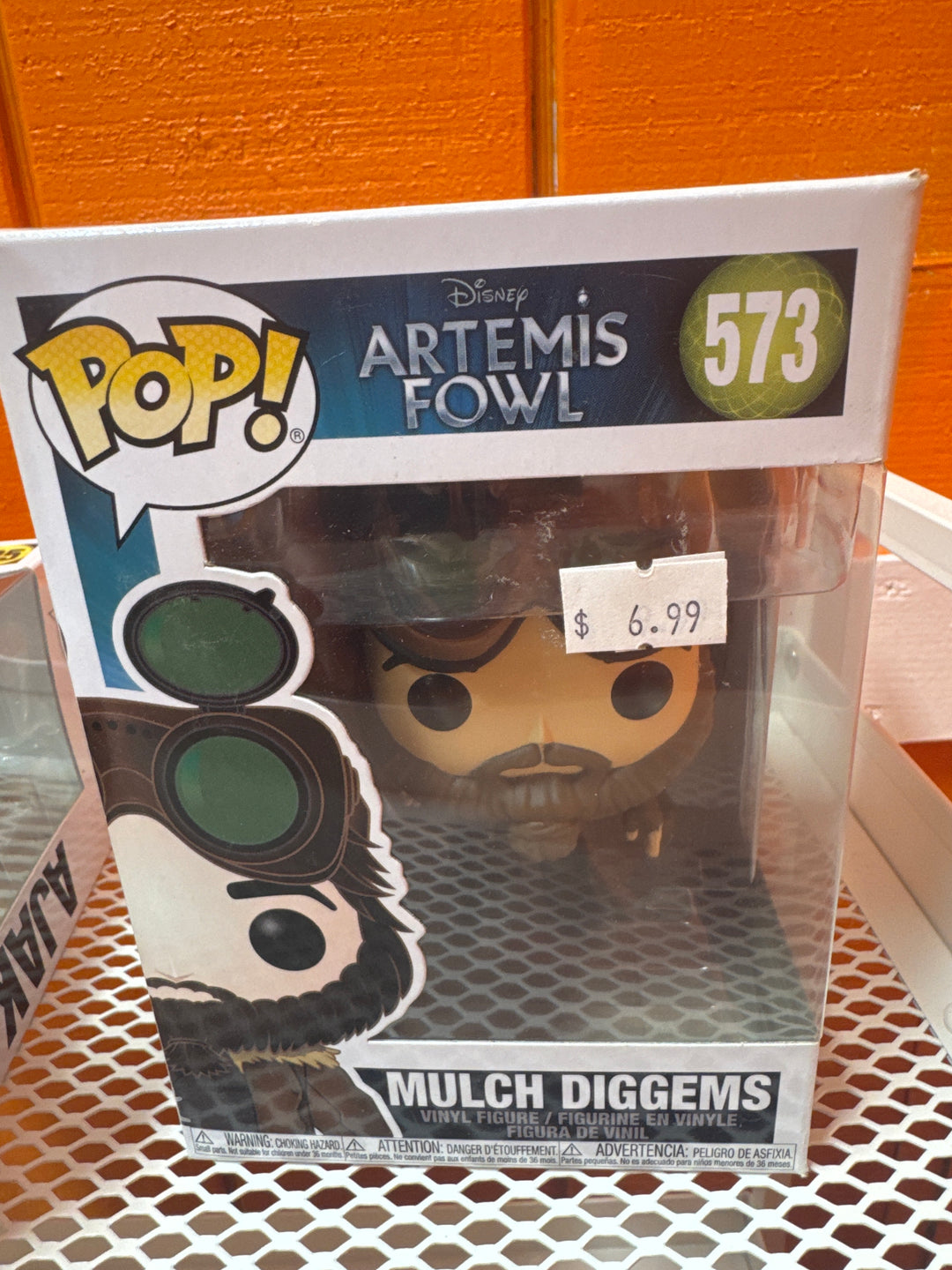 Funko Pop! Mulch Diggems #573 - Disney Artemis Fowl FP4926