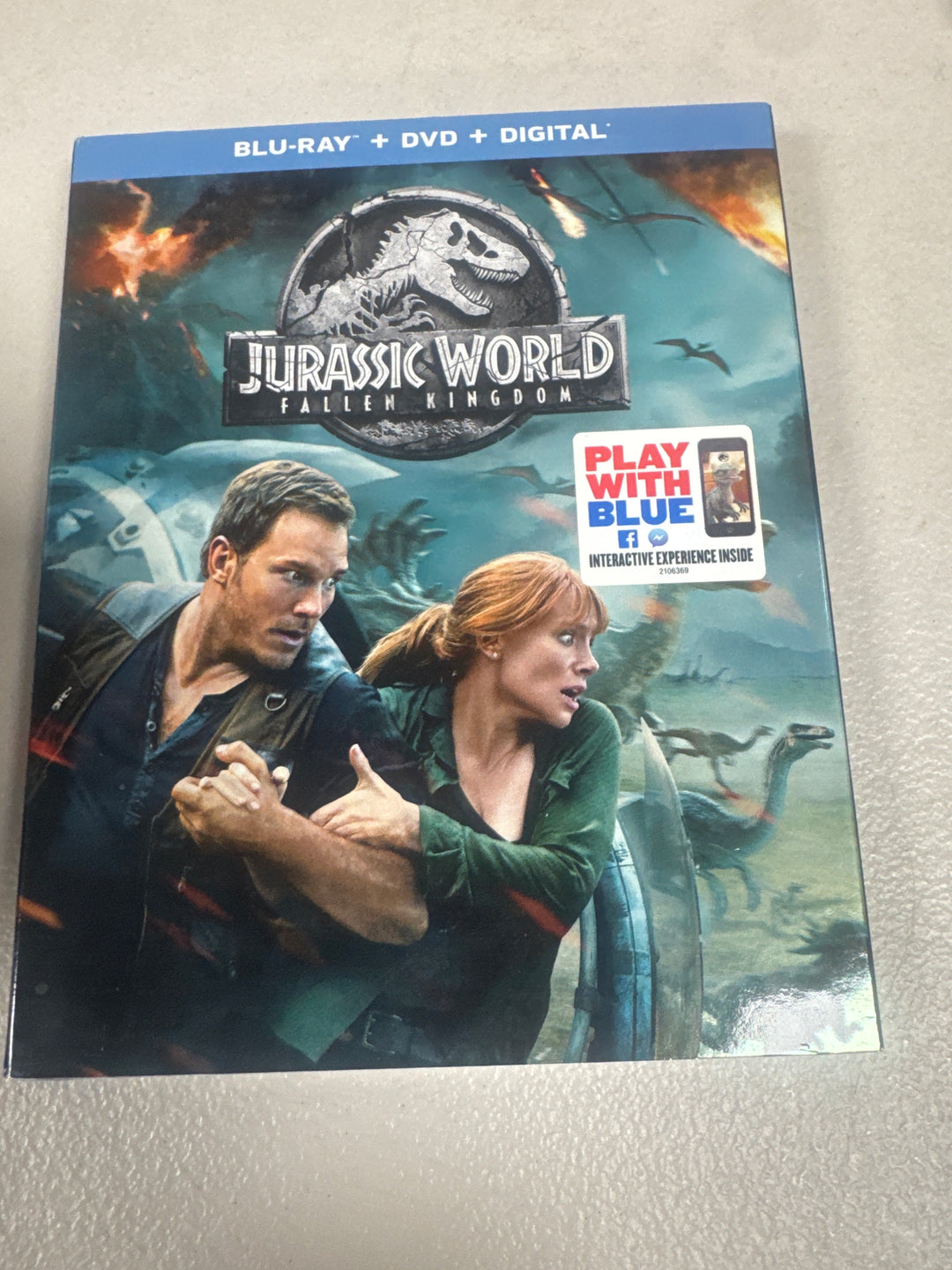 Jurassic World Fallen Kingdom - Blu-Ray  PM101526