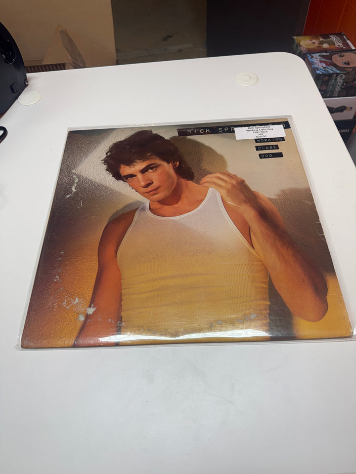 Rick Springfield - Working Class Dog (NM Condition) Vinyl Record   VR32026