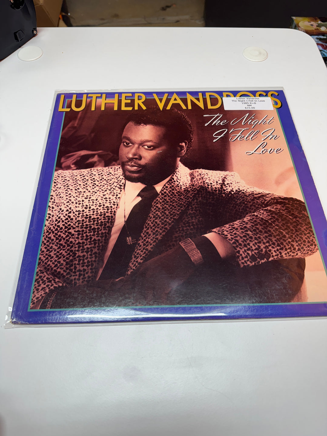 Luther Vandross - The Night I Fell in Love - (NM Condition) Vinyl Record   VR32326