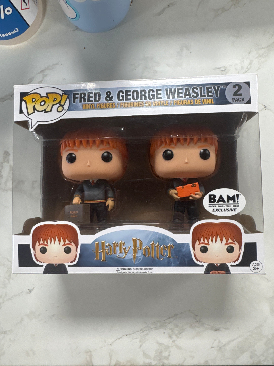 Funko Pop! Fred and George Weasley 2 Pack BAM Exclusive Harry Potter FP72026