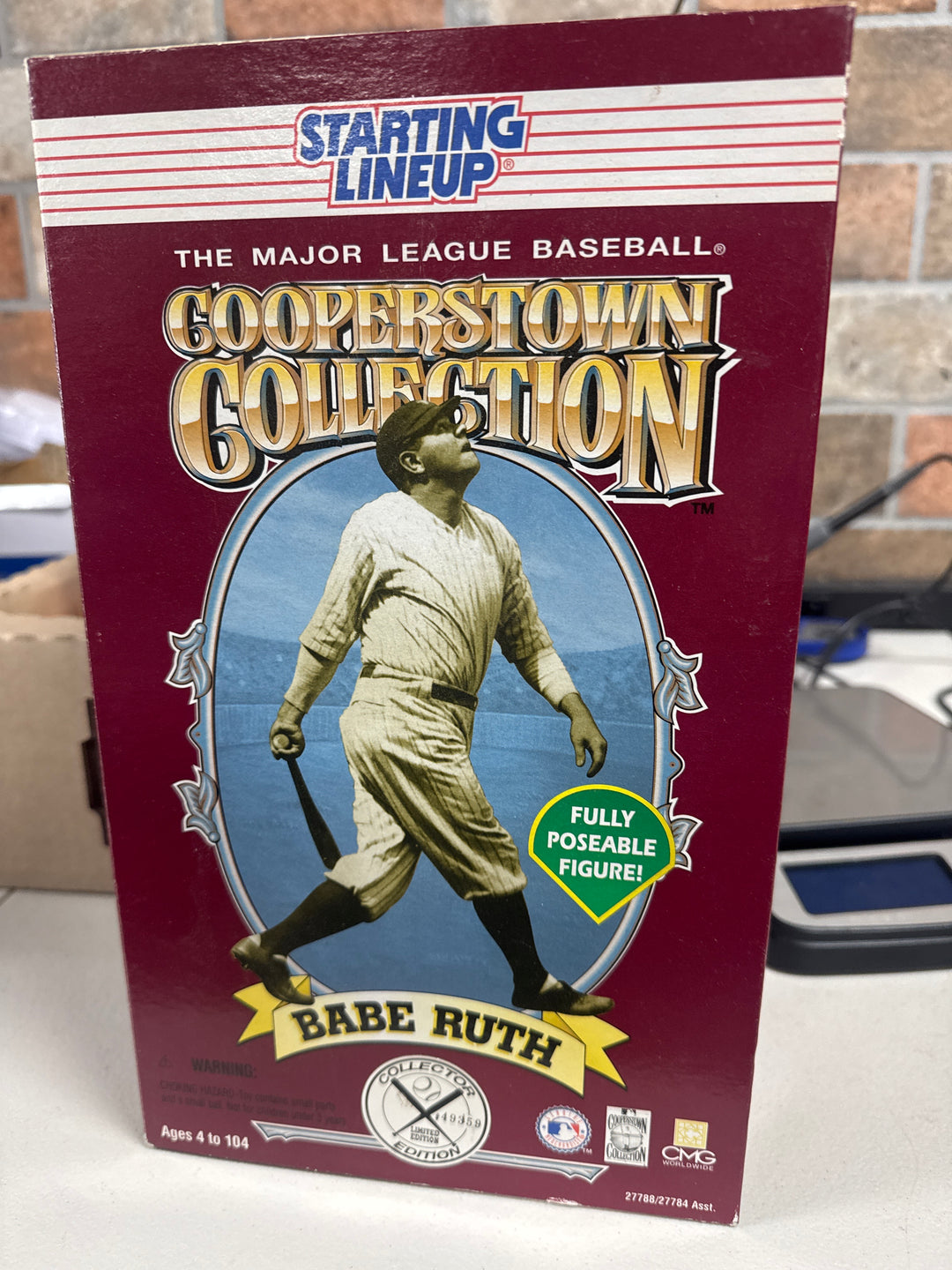 Starting Lineup: Cooperstown Collection - Babe Ruth UT102926