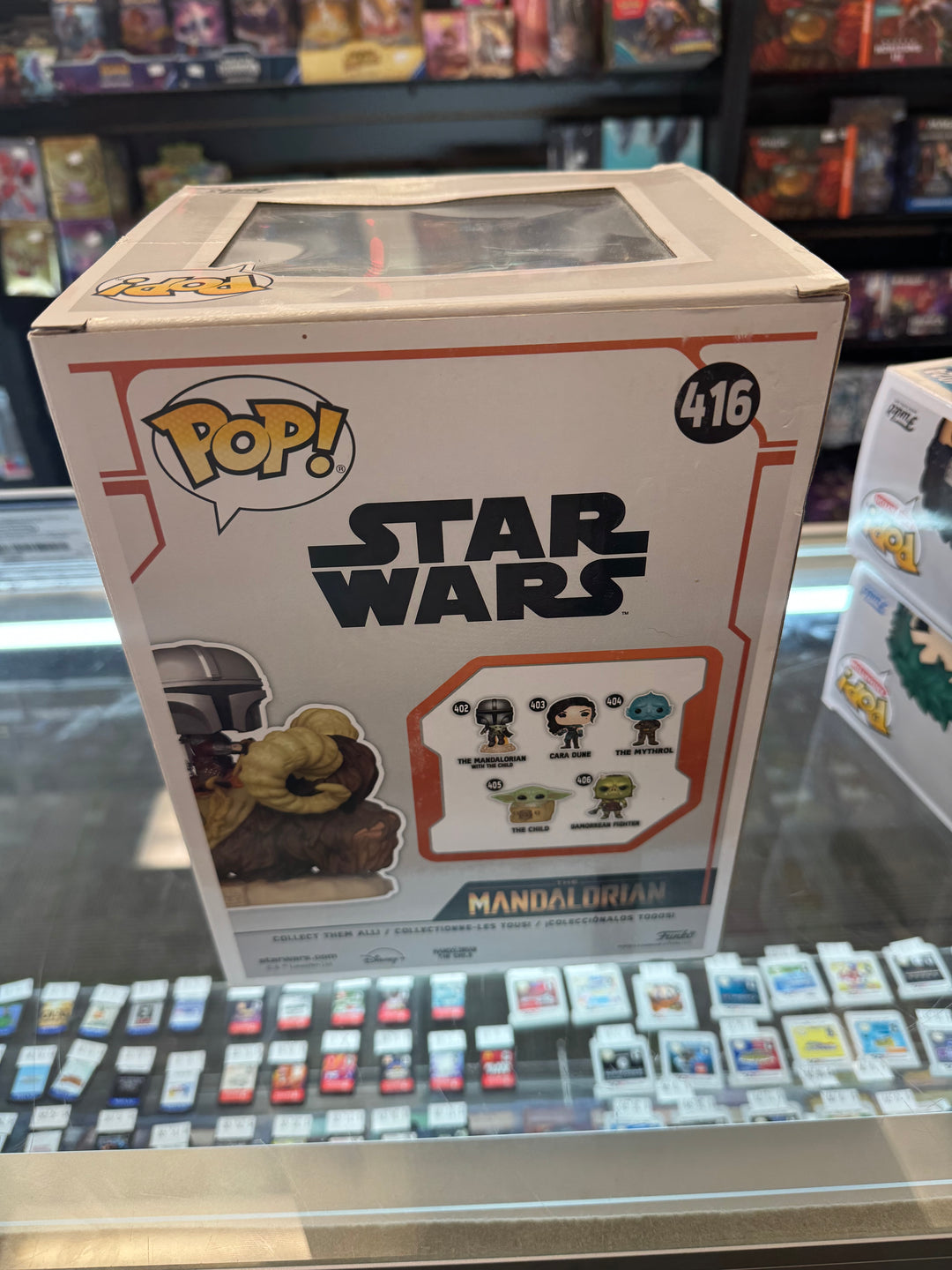 Funko Pop! Star Wars Mandalorian The Child with Child on Bantha 416 mh61724