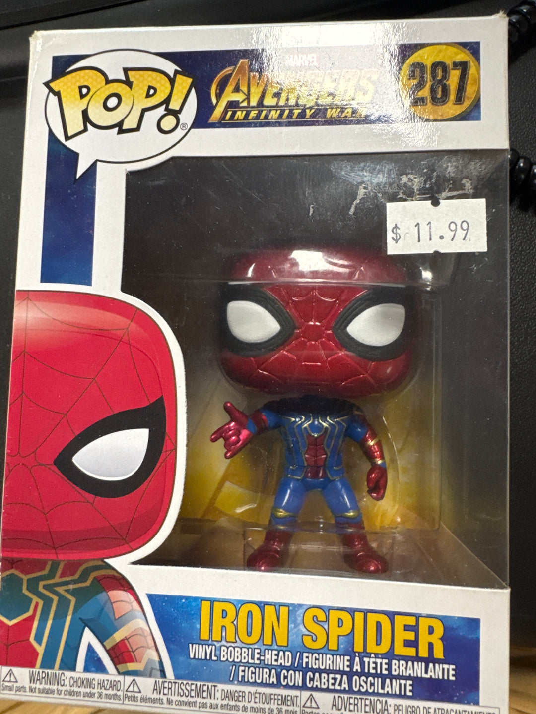 Funko Pop! Iron Spider #287 Avengers Infinity War #287