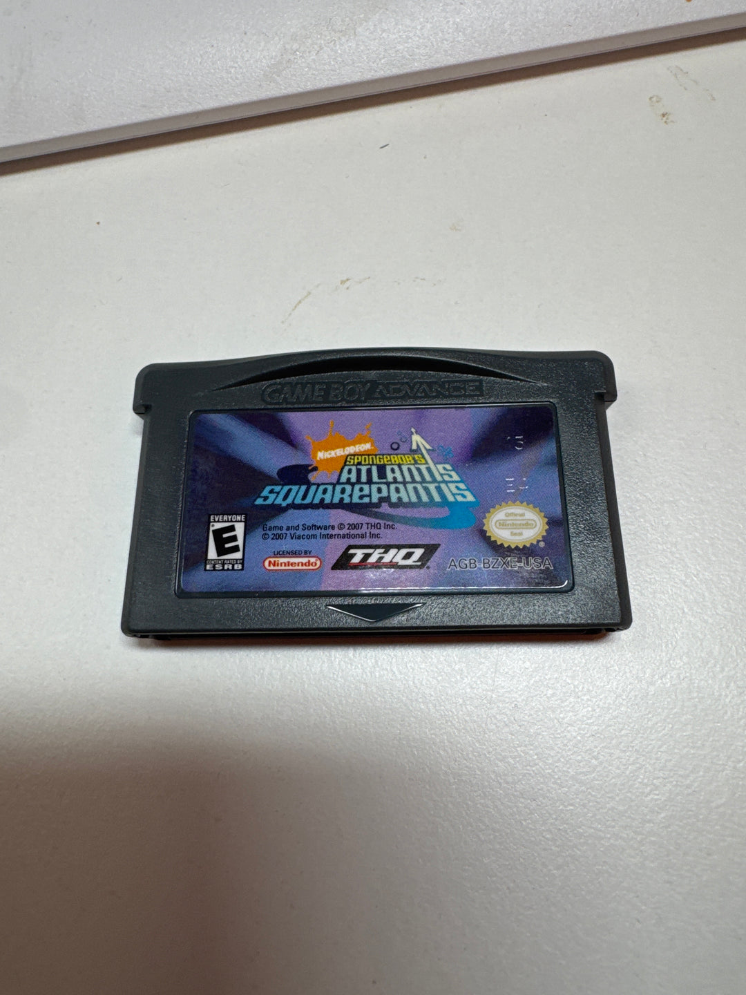 SpongeBob's Atlantis SquarePantis - Game Boy Advance GBA NI42826