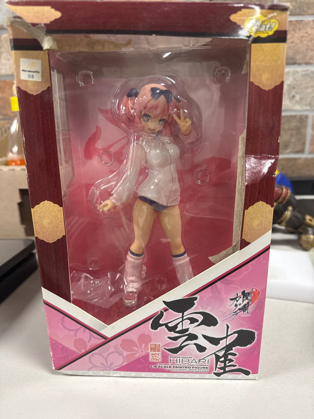 Senran Kagura Hibari 1/8 Figure Phat Company DAMAGED BOX UT101226